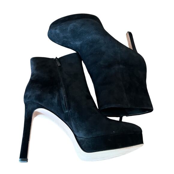 Veronica Beard Dali Suede Stiletto Heel Ankle Boot Bootie NEW Size 9.5 - Picture 6 of 10